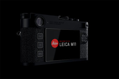 back of Leica M11 showing off hi res LCD touch display