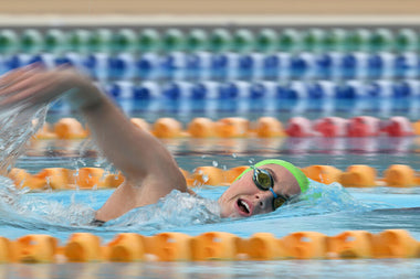 swim racer in a pool