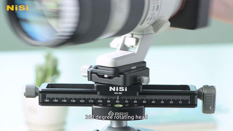 nisi focusing rail with 360º rotating head
