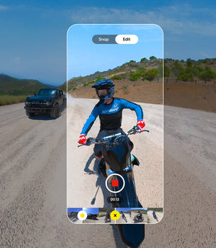 Mobile editing of Insta360 footage on the go