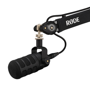 Podmic USB and XLR Mic on boomarm