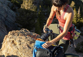 built for photo hikers - lightweight and rugged