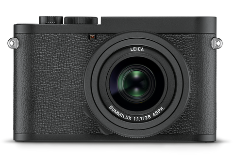 Front view of Leica Q2 Monochrom