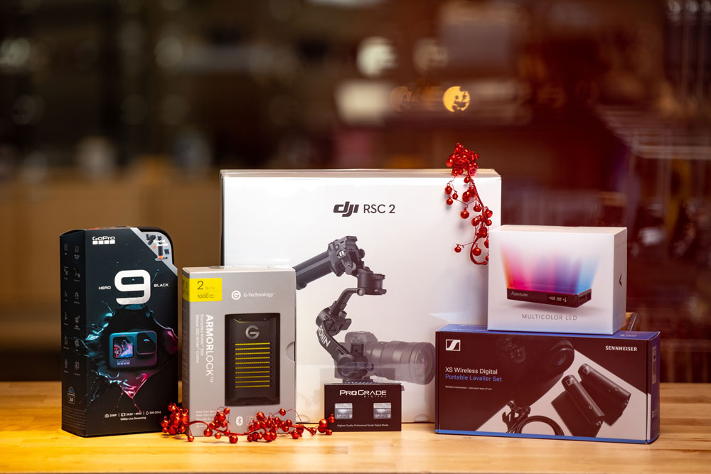 2020 holiday videographers gift guide 