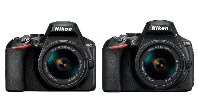 the nikon d3500 vs d5600