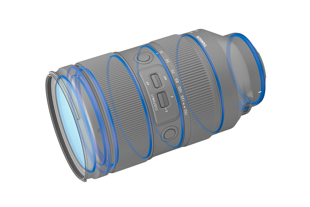 moisture resistance in tamron 35-150mm lens