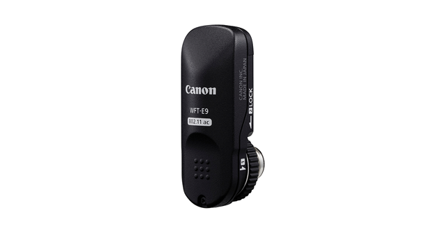 The Canon Wireless File Transmitter WFTE9A