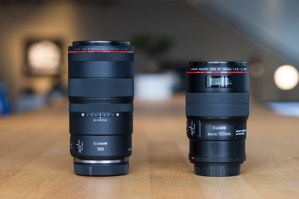 Canon EF 100mm macro vs Rf 100mm macro lens