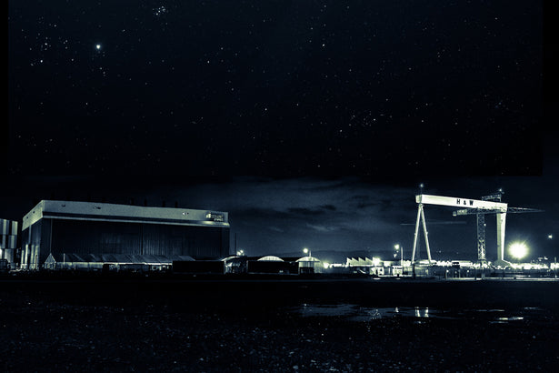 Harland & Wolff Cranes – Belfast, Northern Ireland, David Cleland, FlixelPix, St. Patrick's Day