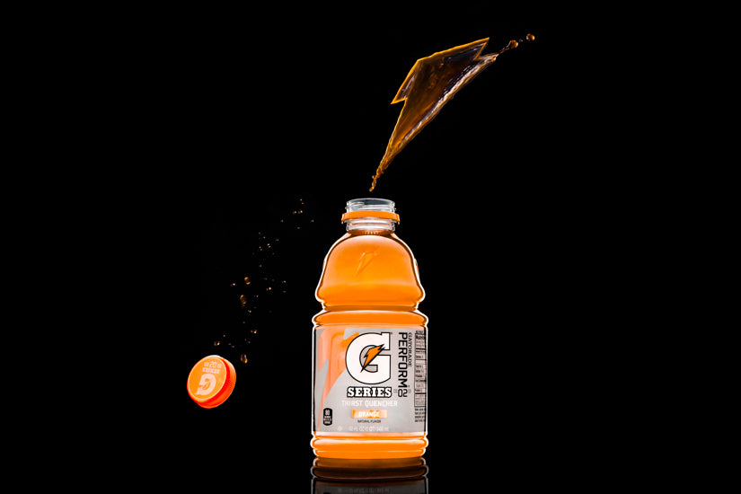 gatorade black lightning bolt