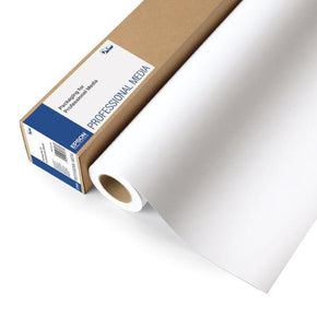 Hot Press Bright Fine Art Paper Roll, 16 mil, 60 x 50 ft, Smooth Matte  White