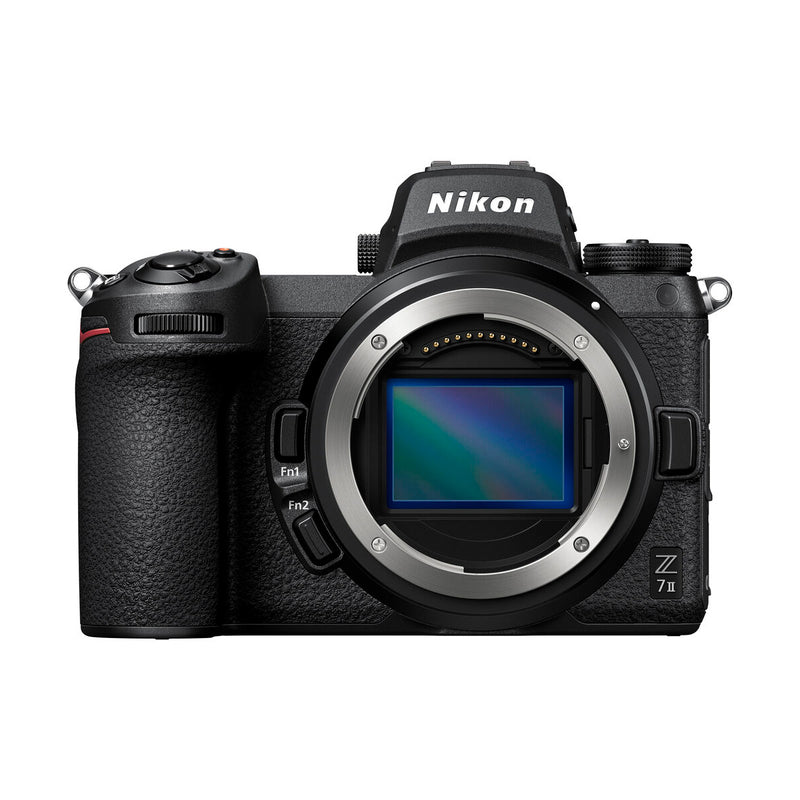 The nikon z7 mark II is available online at pictureline