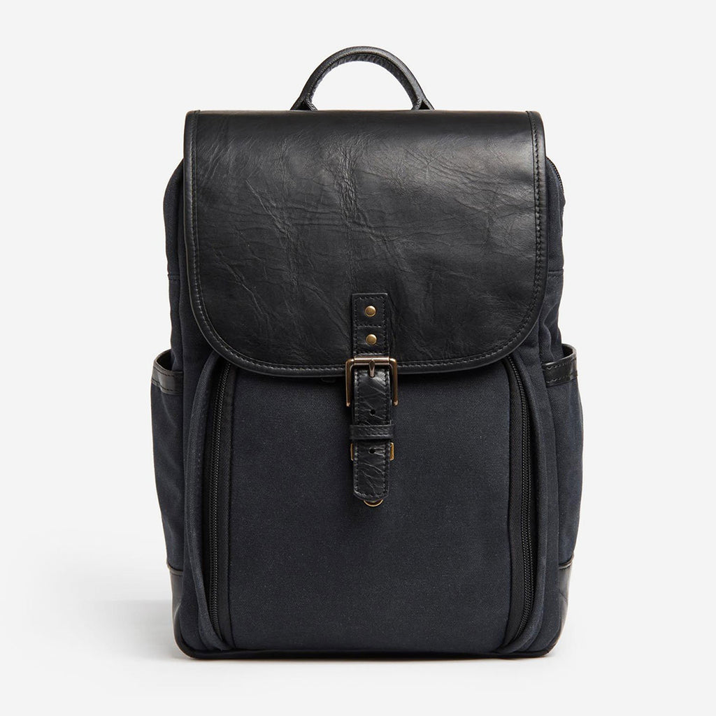 ONA The Monterey Backpack (Black Waxed Canvas) – Pictureline