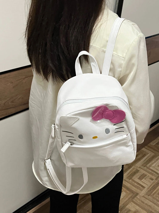 Hellokitty Weekender Bag for Women Cute PU Travel Tote Bag Gym