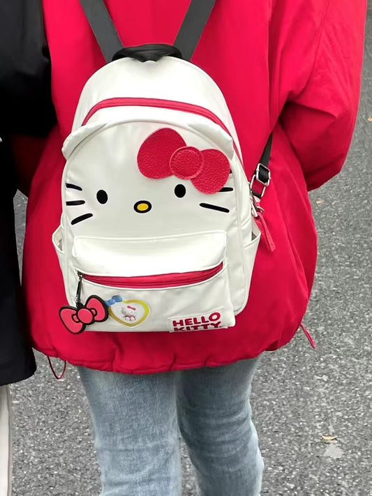 hello kitty tote bag  white for school｜TikTok Search