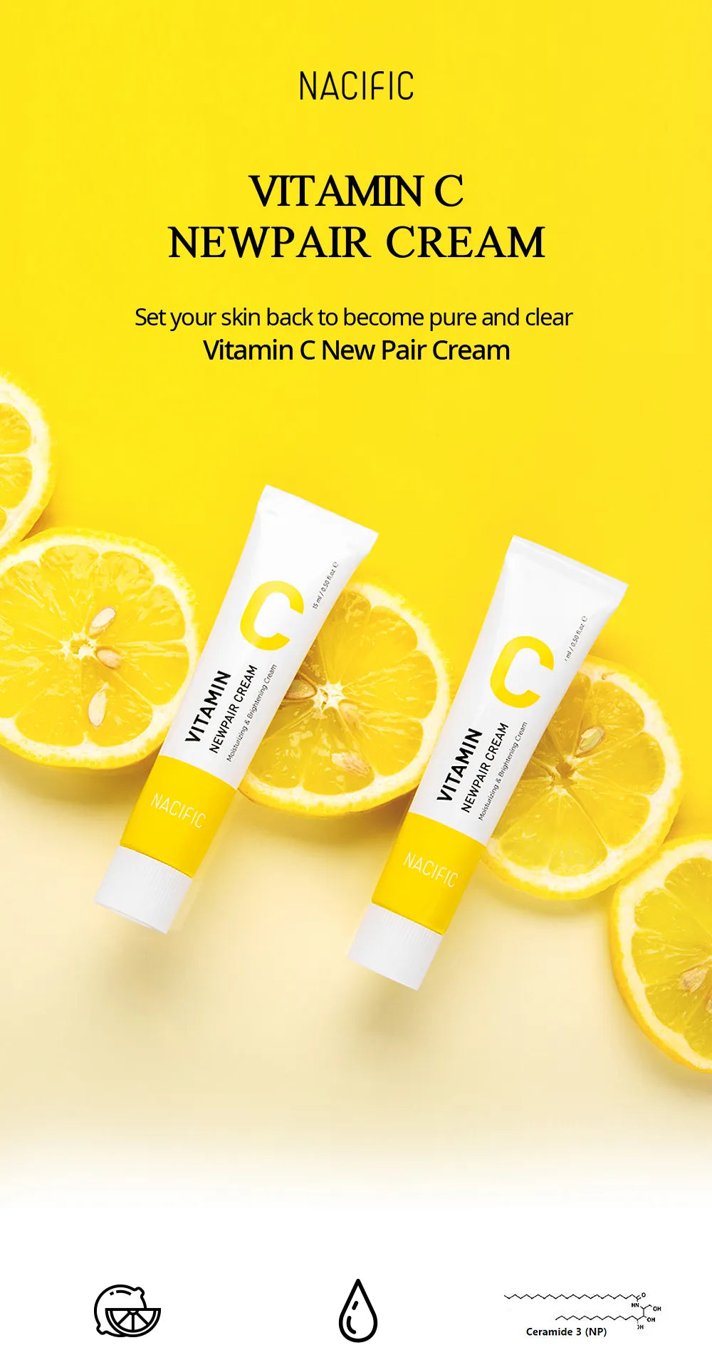 Nacific Vitamin C Newpair Cream