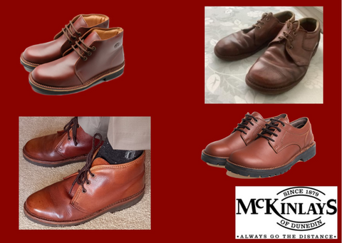 Four different types of boots from McKinlays Footwear