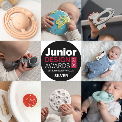 Space Teether Baby Toys win Silver JDA2023 best toy design