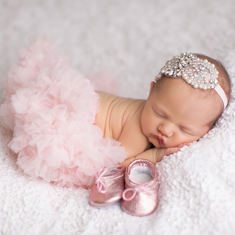 premie and Newborn Baby Ballet Slippers 