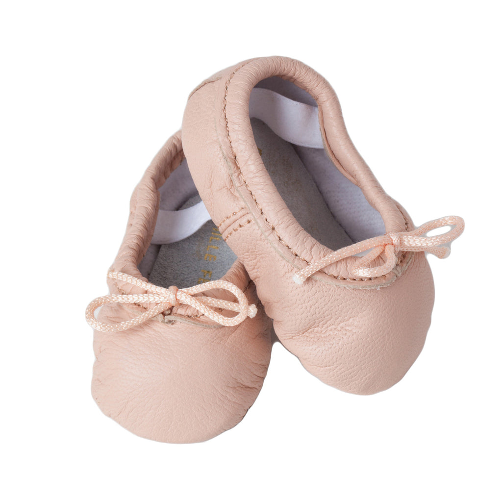 baby pink ballet shoes