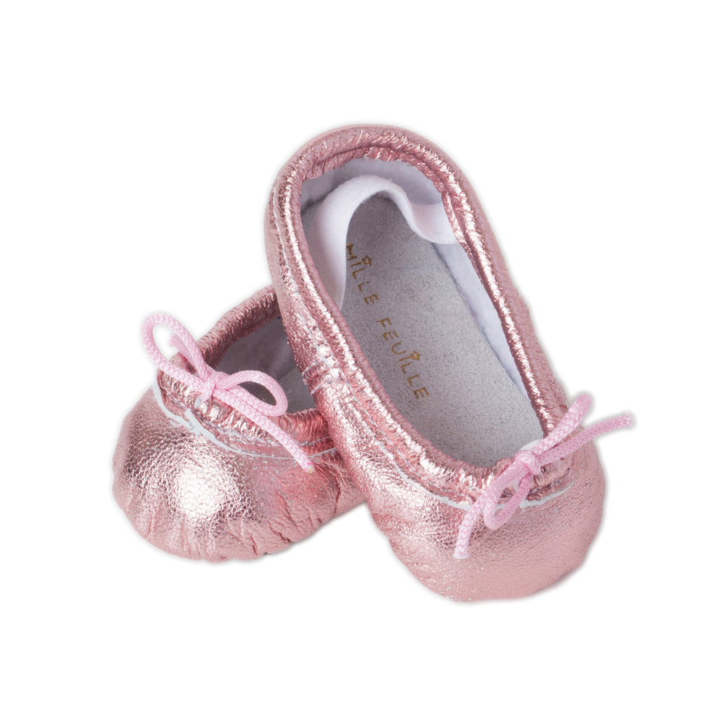 baby pink ballerina shoes