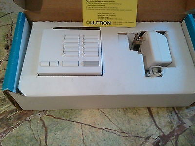❶ NEW!! RALB-10T-RL-WH Tabletop 10 Large button Master Controller Lutron RadioRA