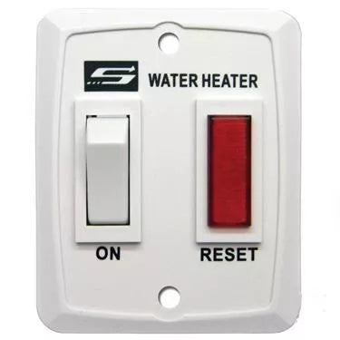 Suburban | Water Heater On/Off Wall Switch | 233495 | 232589 | 234589 | White
