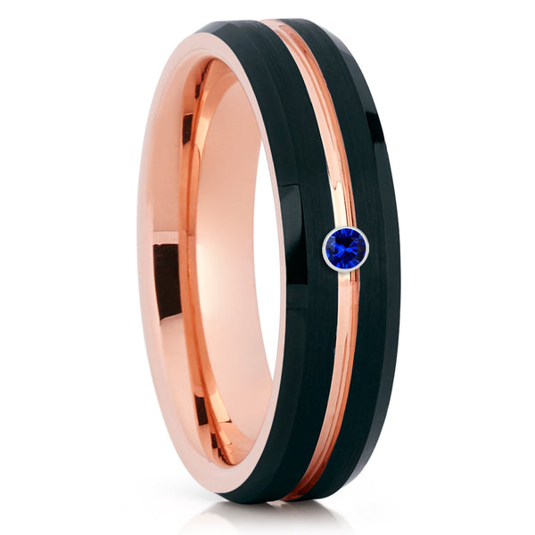 blue sapphire ring for women