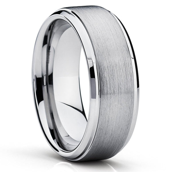 Cobalt Wedding Band - Silver Cobalt Ring - Cobalt Chrome Ring - Weddin ...