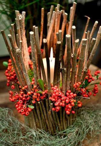 Las mejores ideas de centros de Mesa con Velas para tu fiesta 4