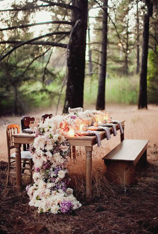 Caminos de mesa para realzar y dar un toque elegante a tus reuniones