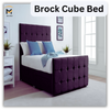 Brock Cube Bed: Luxurious Masterpiece UK Bed Frames