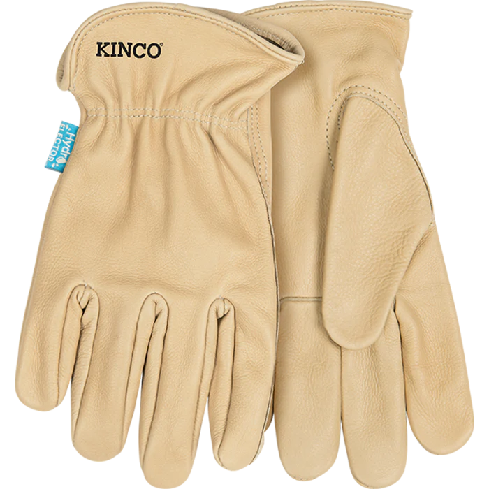 Kinco Hydroflector™ Water-Resistant Premium Grain Cowhide Driver Glove