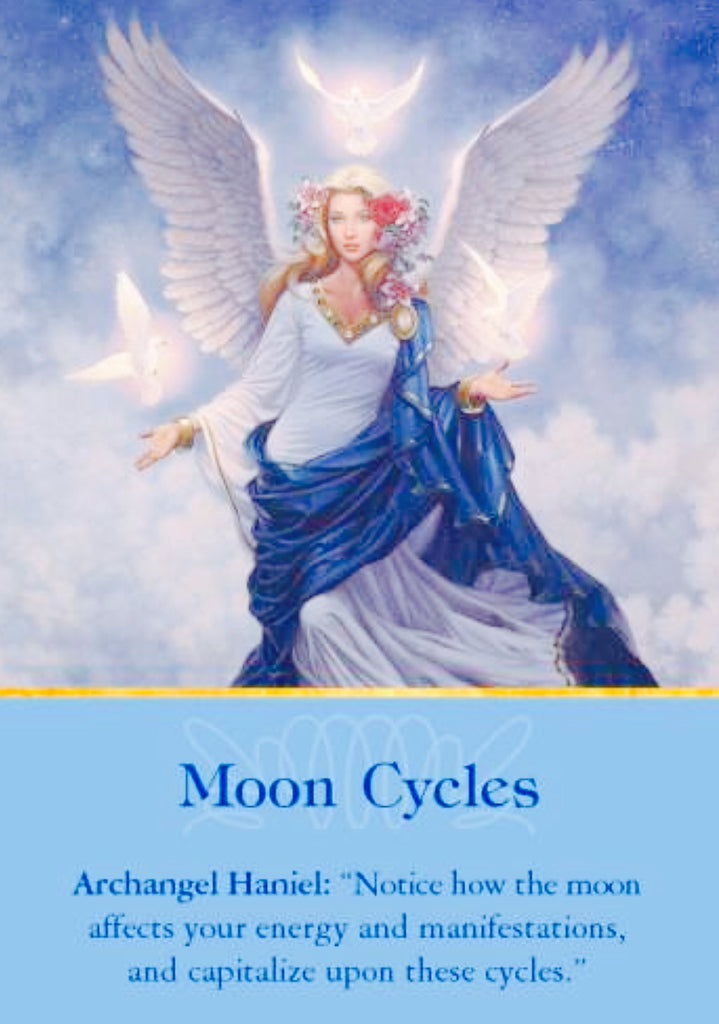 Archangel Haniel: "Notice how the moon affects your energy ...