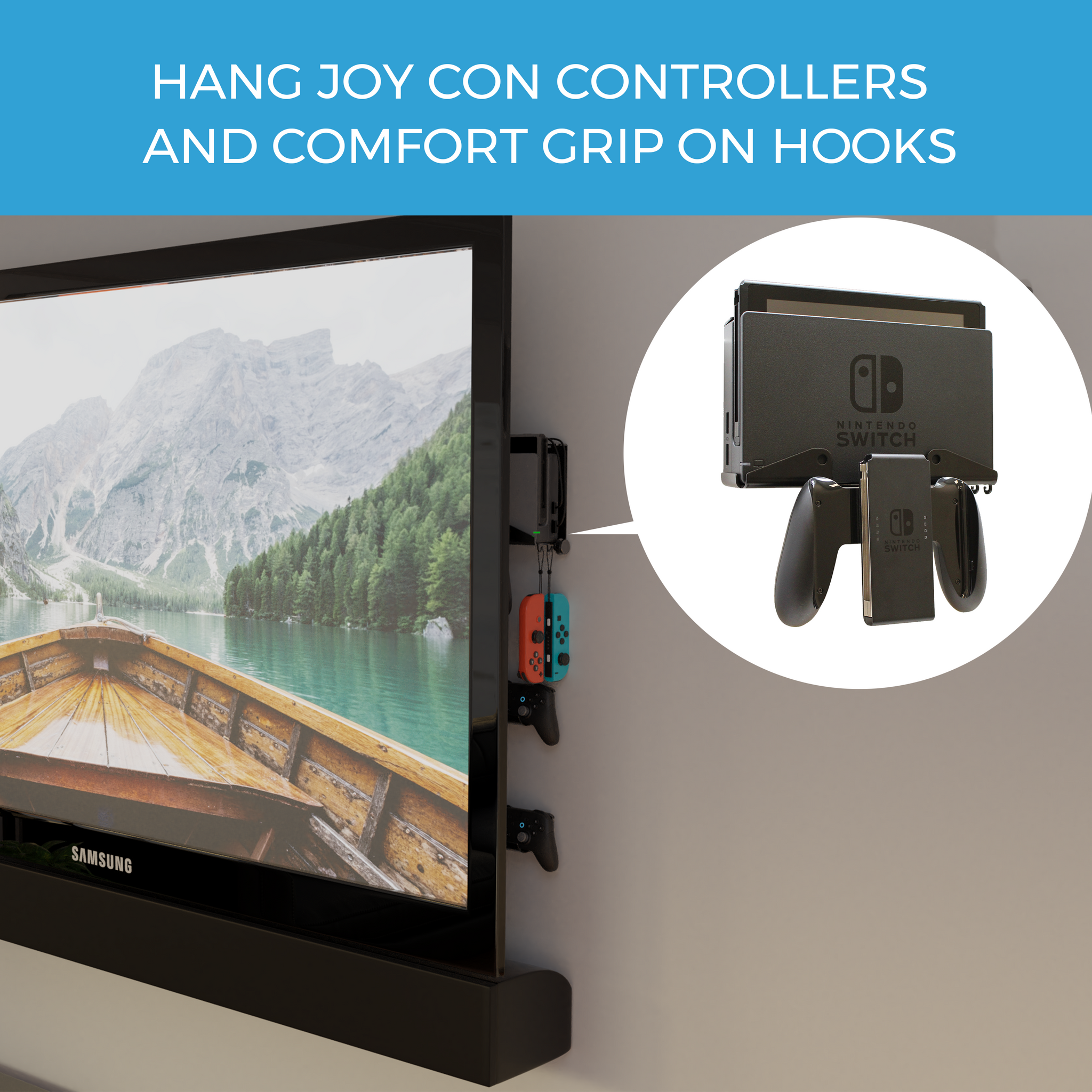 nintendo switch controller mount