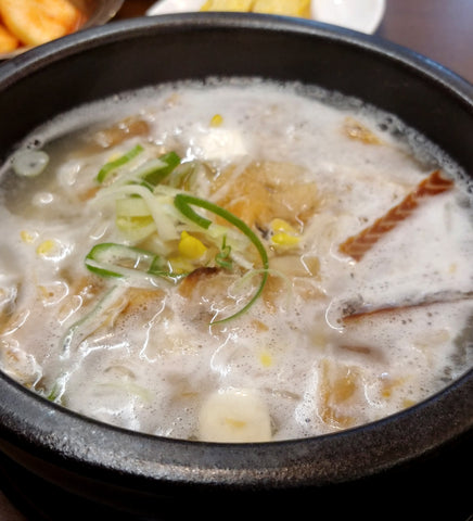 korean pollock soup for hangover 한국산 북어포 황태채 북엇국