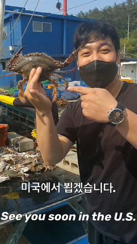 soycrab_korean_kevin on crab boat