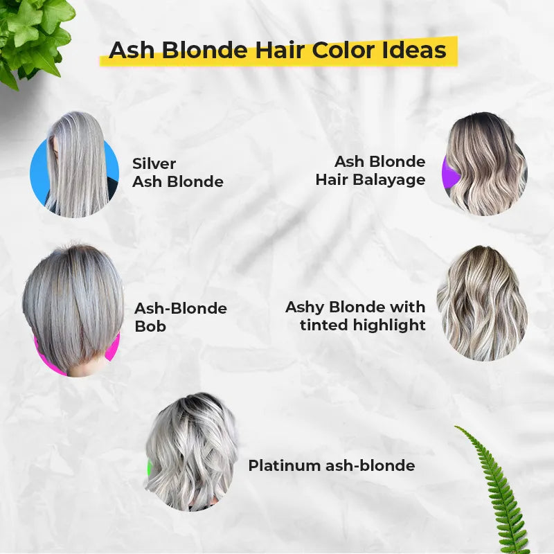 Ash blonde hair color ideas