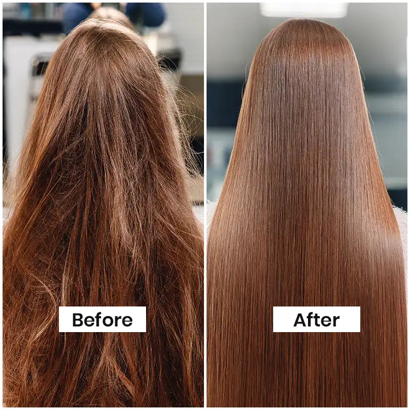 Before_and_After_keratin_hair_treatment
