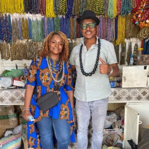 Africa purchasing beads