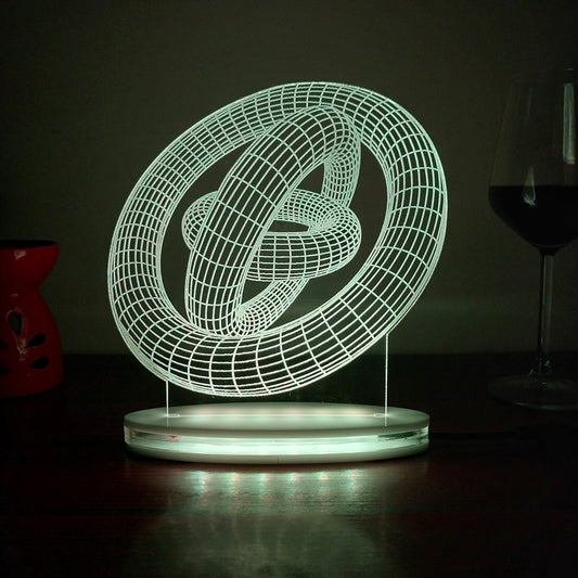 Lampe 3D D’illusion Acrylique