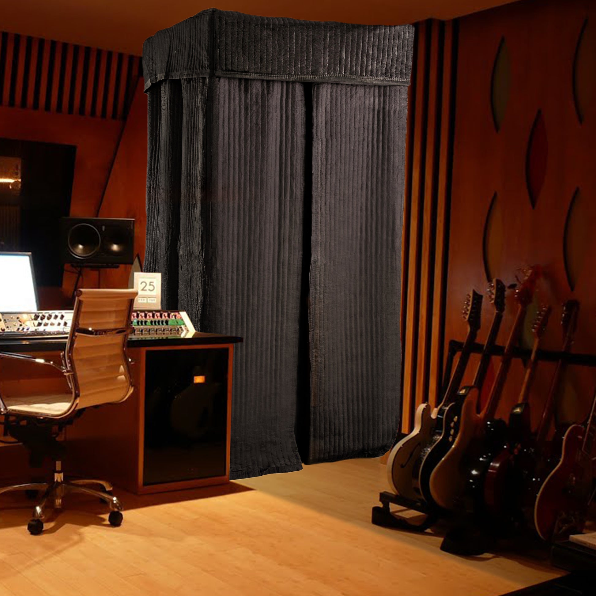 Portable Vocal Booth / Sound Dampening Recording Booth Studio Equipmen –  SoundBoothToGo