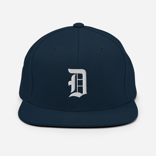 Detroit Tigers Hat Baseball Cap Classic Snapback Yupoong 