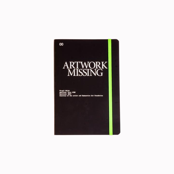 Virgil Abloh x ICA Figures of Speech Artwork Missing Notebook