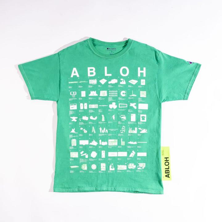 Virgil Abloh x ICA Figures of Speech Collection Tee Green
