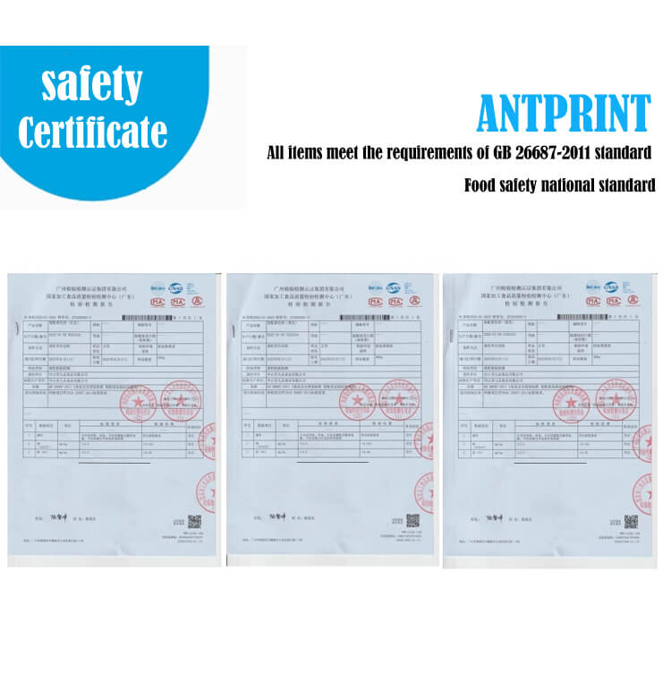 Antprint coffee printer certification