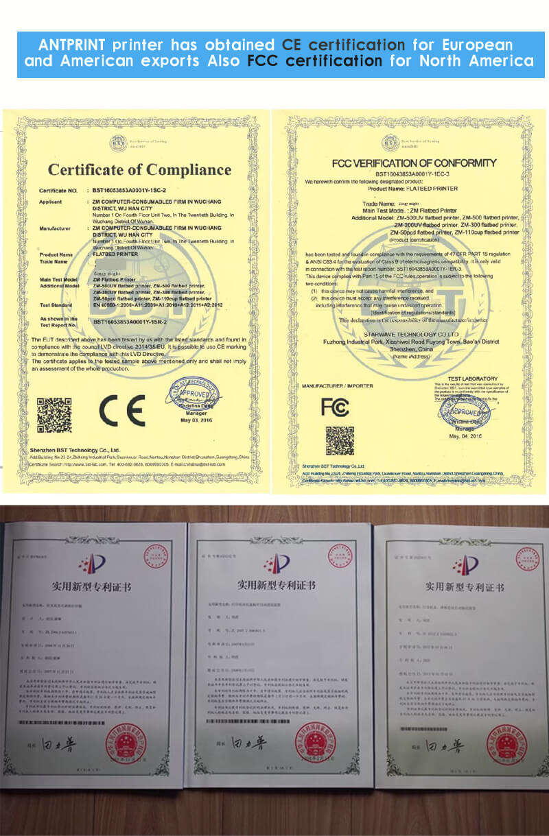 Antprint certification