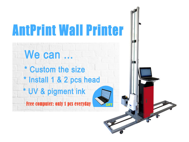 wall printer with free computer gift