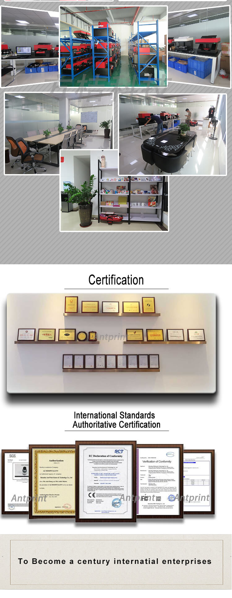quality direct to food printer certification