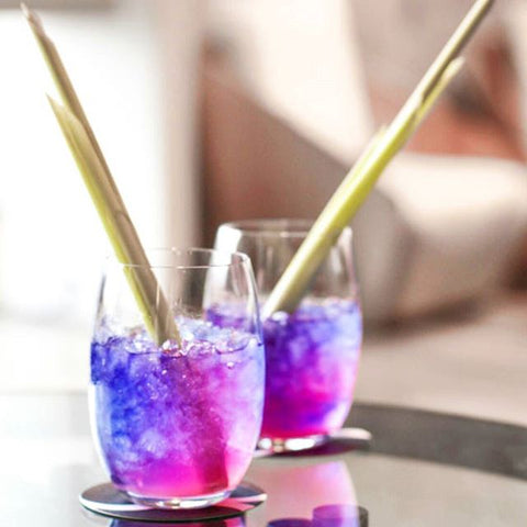 butterfly pea tea cocktail | life of cha
